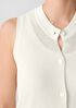 Cotton Silk Cord Vest