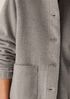 Lightweight Boiled Wool Flight Jacket in Regenerative Wool