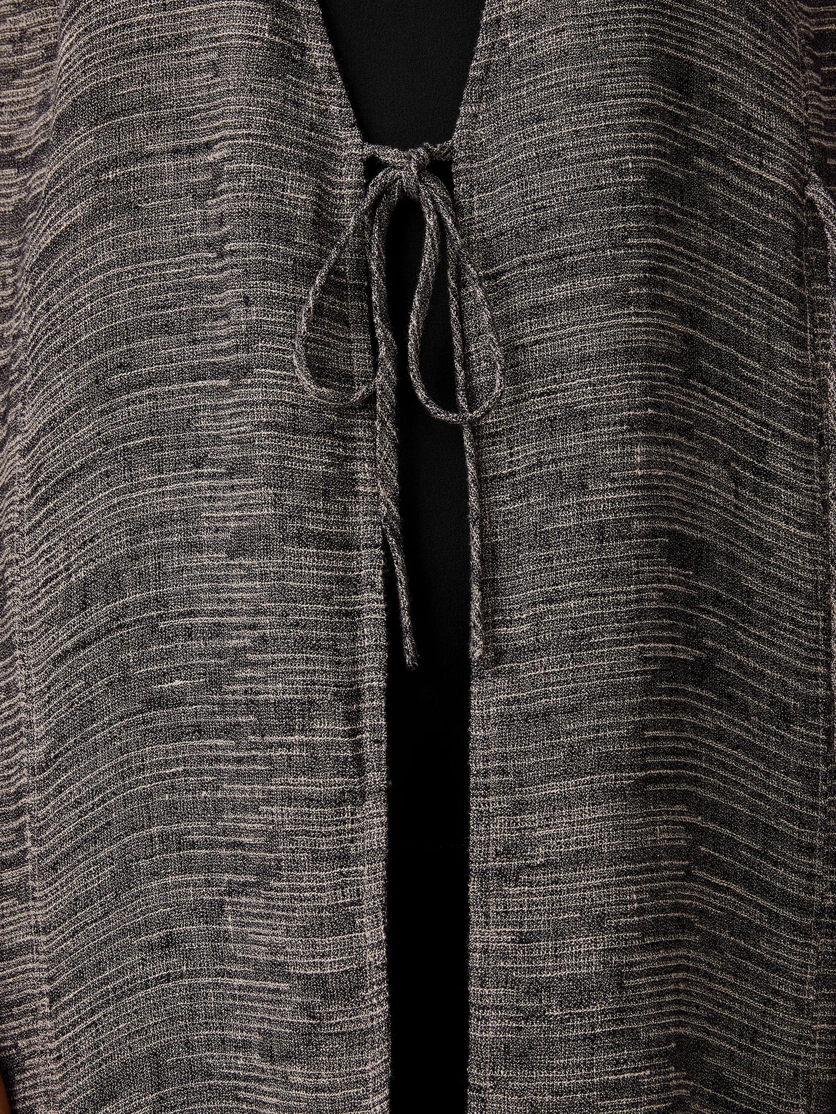 Organic Linen Gauze Strata Wrap Top