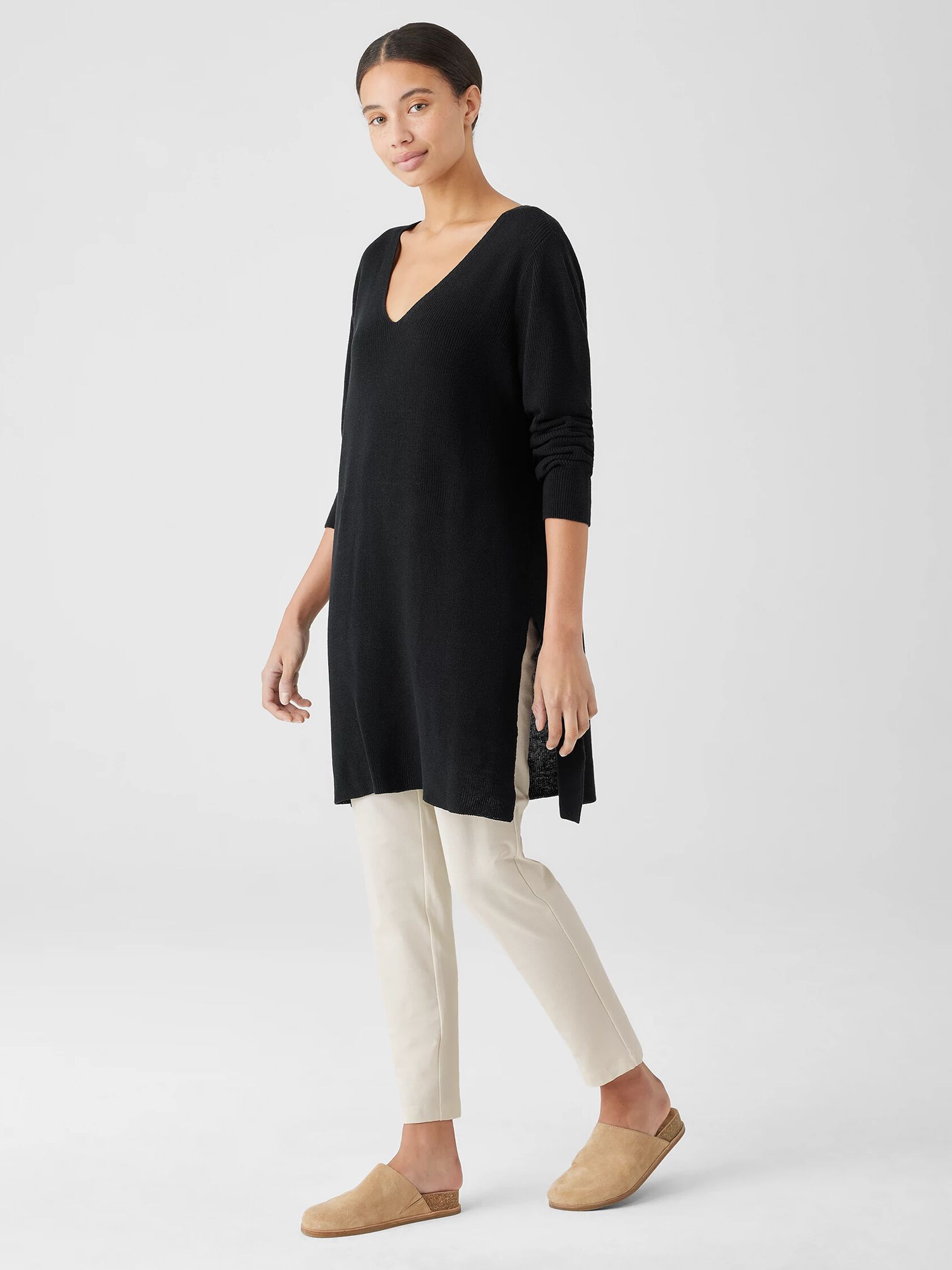 Washable Stretch Crepe Pant