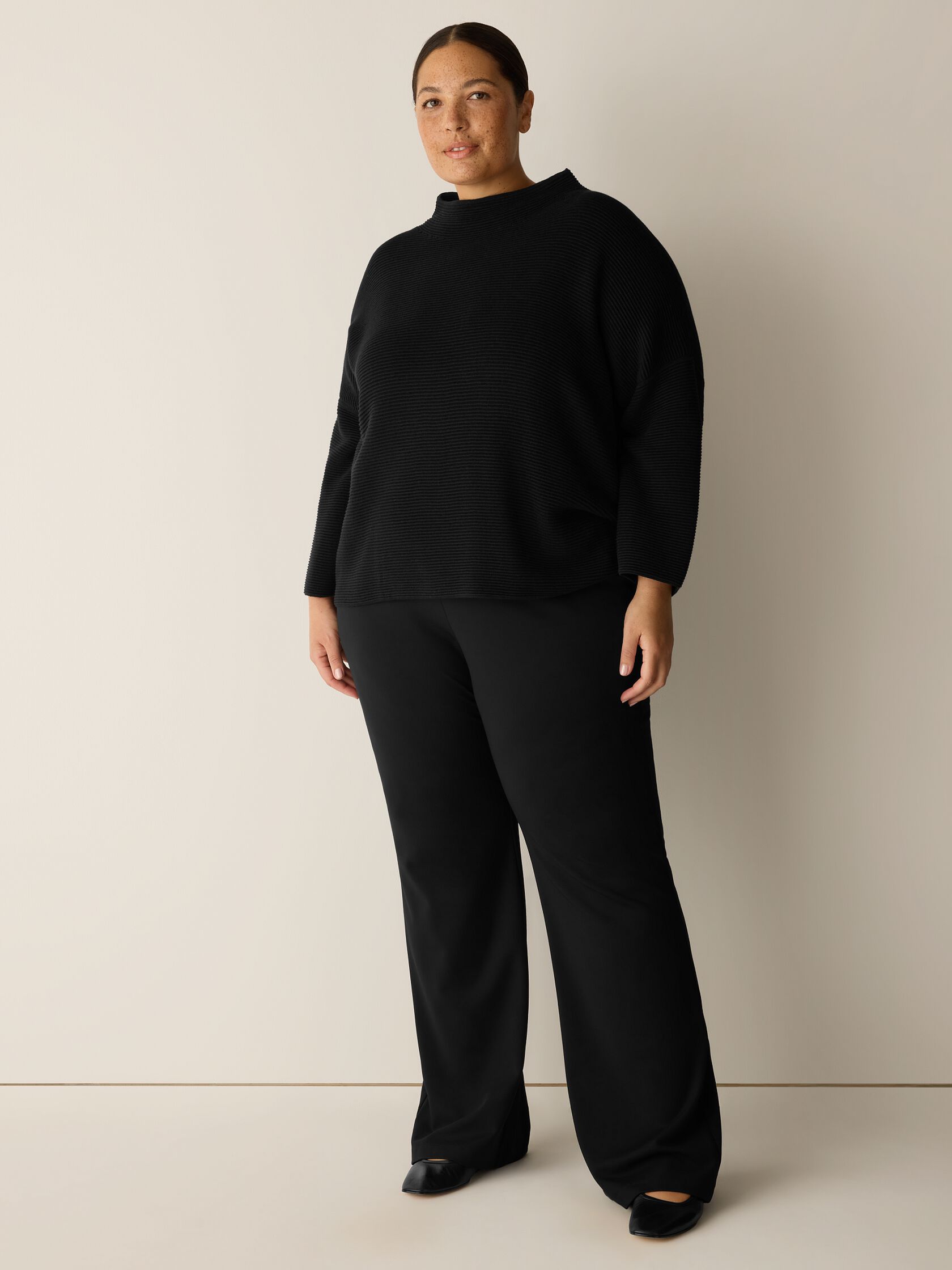 Extra-Fine Ponte Kick Pant