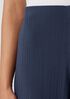 Variegated Rib Knit Wide-Leg Pant