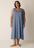 Organic Cotton Interlock Tank Sleep Dress