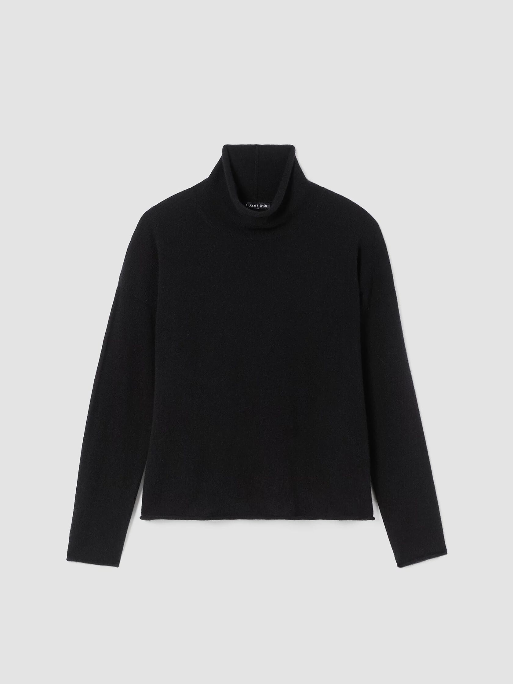 Italian Cashmere Turtleneck Top