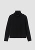 Italian Cashmere Turtleneck Top
