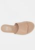 Edge Leather Slide Sandal