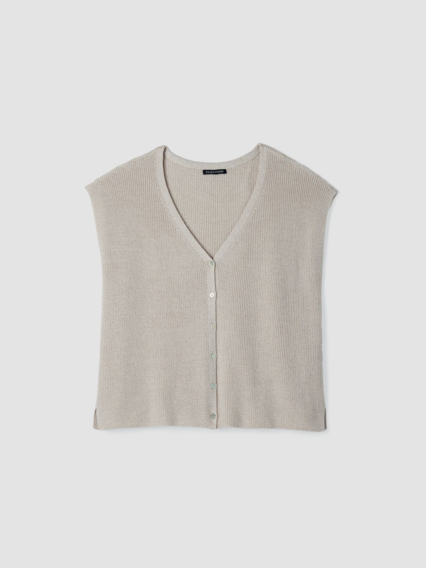 Peruvian Organic Cotton Crepe Vest