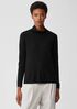 Ultrafine Merino Scrunch Neck Top