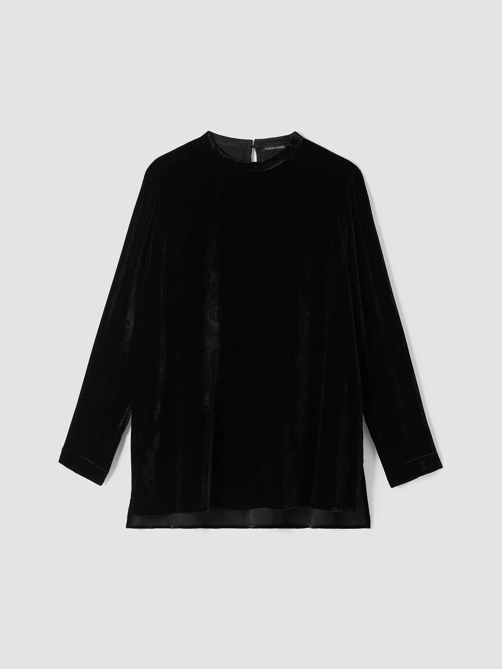 Velvet Mock Neck Top