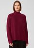 Merino Turtleneck Top in Responsible Wool