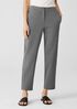 Organic Cotton Ponte Slouchy Pant