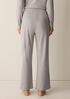 Organic Cotton Rib Straight Sleep Pant