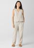 Organic Linen Tapered Pant