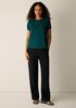 Organic Pima Cotton Jersey Round Neck Tee
