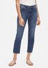 Organic Cotton Stretch Straight Ankle Jean