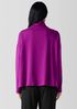 Cozy Brushed Terry Hug Funnel Neck Top
