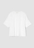 Lightweight Organic Cotton Terry Crew Neck Top