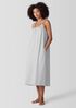 Mélange Organic Cotton Interlock Cami Sleep Dress