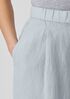 Garment Dyed Organic Linen Trouser Pant