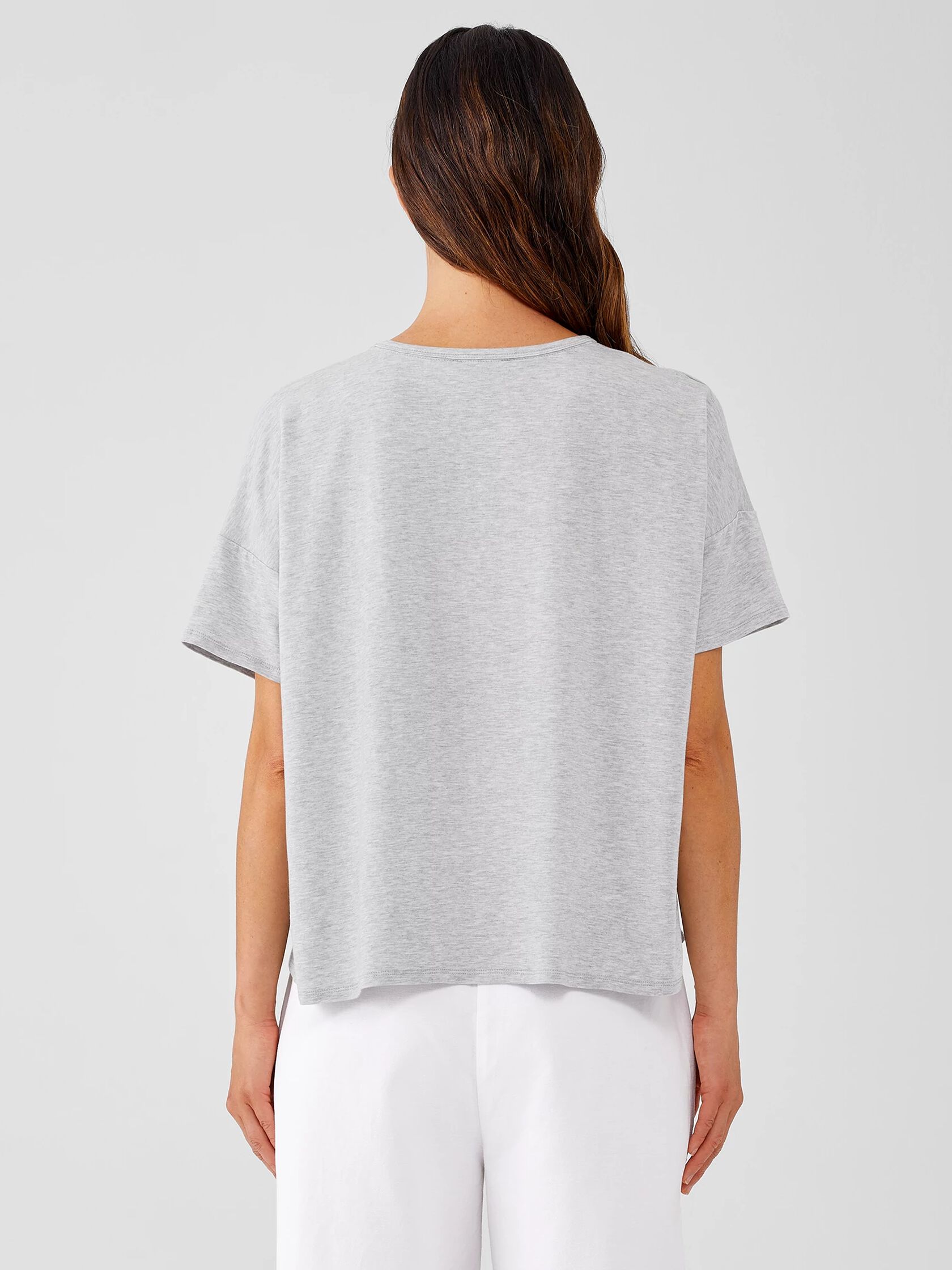 Fine Jersey Crew Neck Tee
