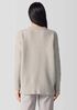 Cashmere Silk Bliss Crew Neck Long Top