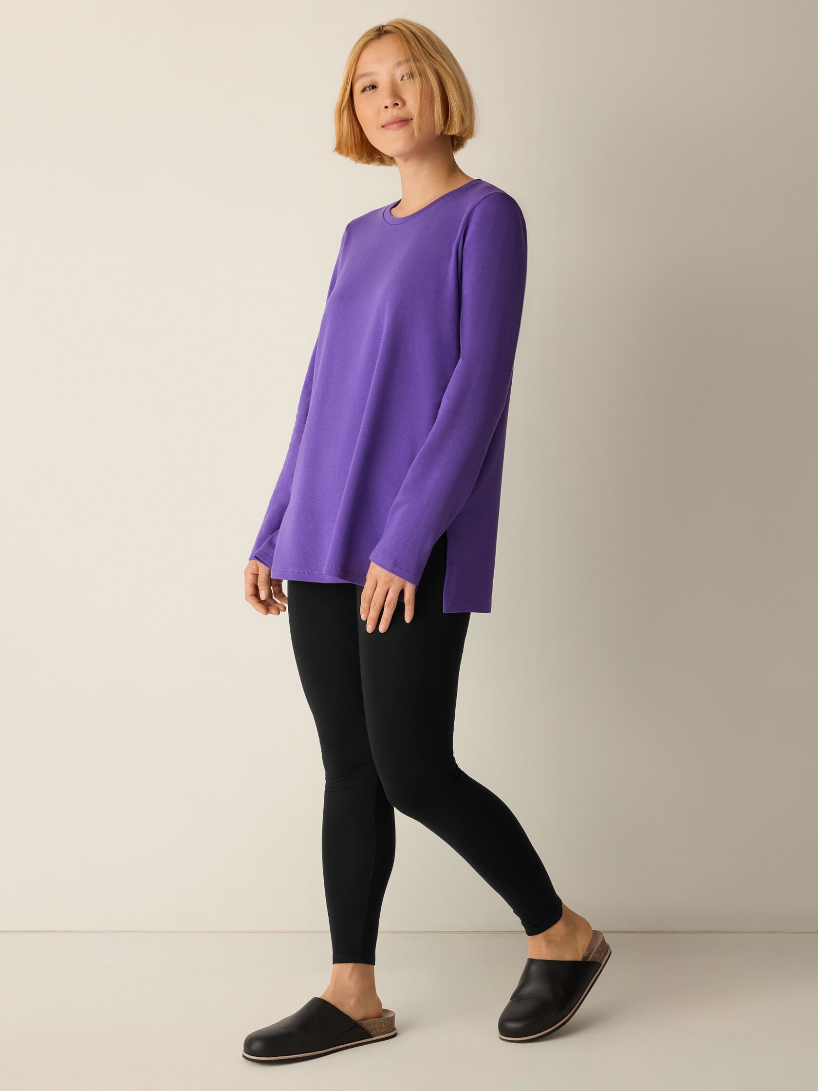 Cozy Brushed Terry Hug Long Top