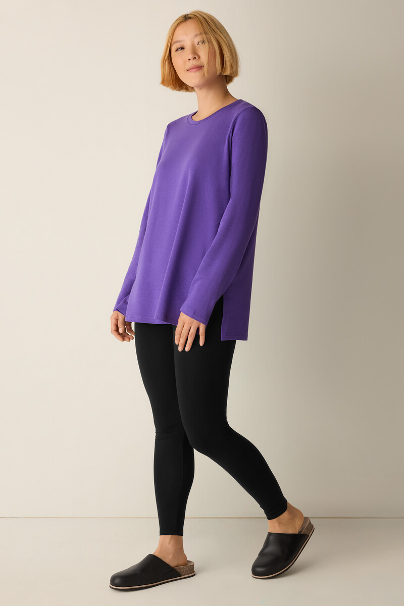 Cozy Brushed Terry Hug Long Top Cozy Brushed Terry Hug Long Top