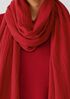 Organic Cotton Open Weave Scarf