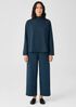 Lightweight Ponte Funnel Neck Top