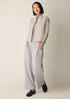 Textured Cotton Doubleknit Vest