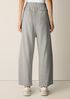 Heathered Fleece Roomy Wide-Leg Pant