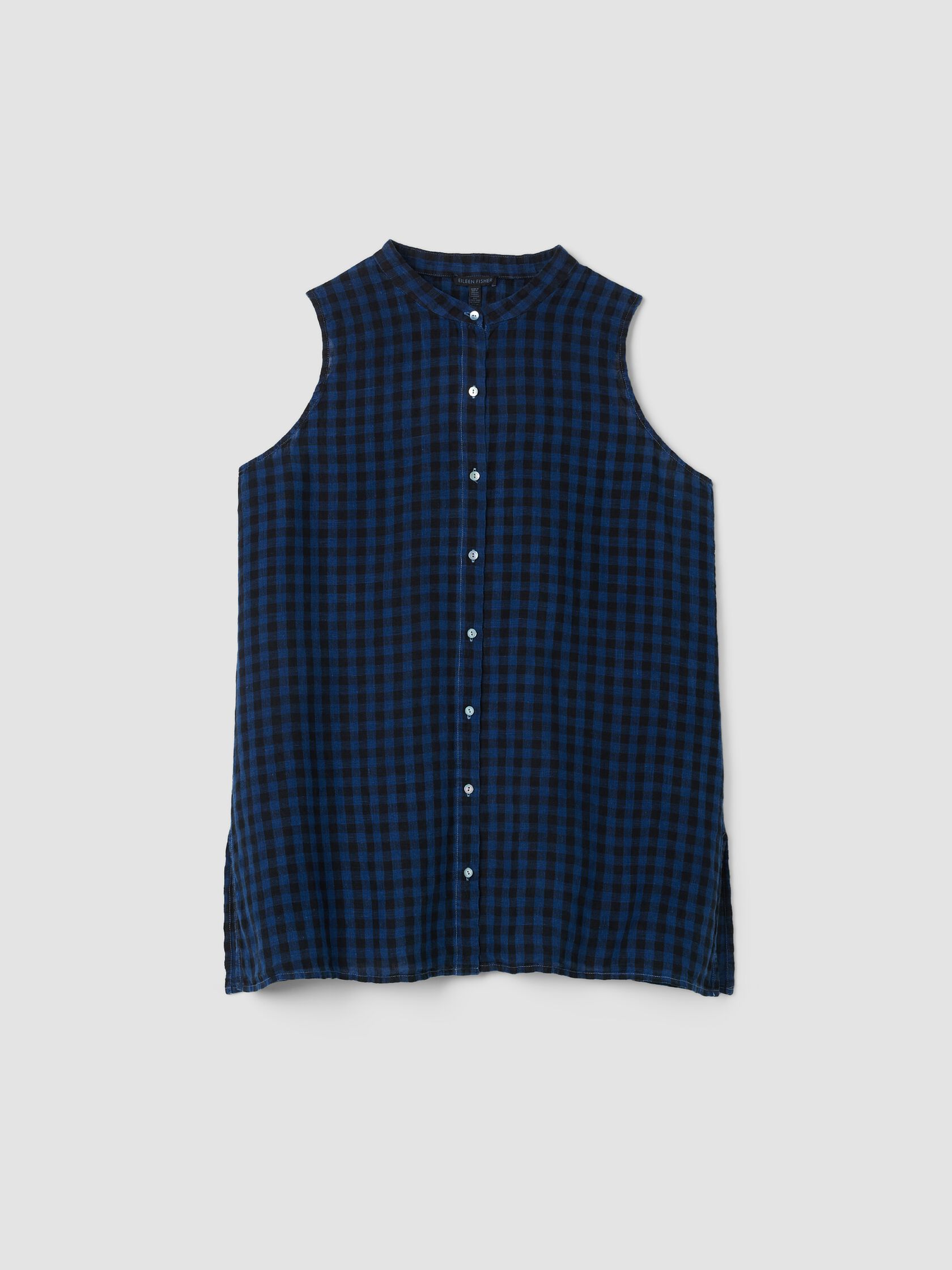 Renew Organic Linen Sleeveless Shirt, L