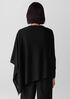 Superfine Merino Poncho in Regenerative Wool