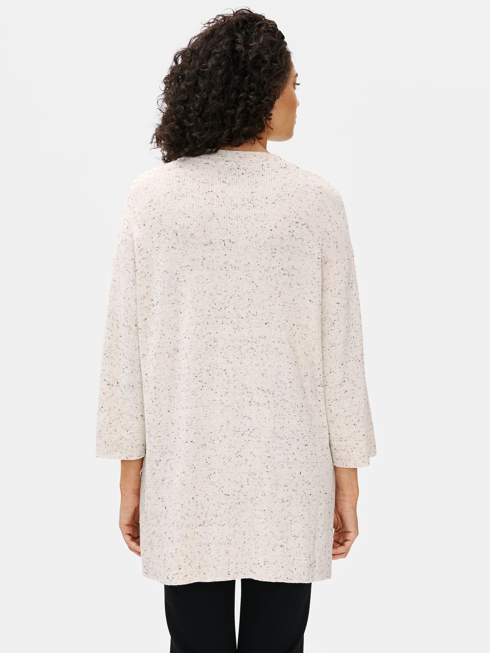 Organic Cotton Speckle Crew Neck Tunic