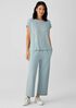 Organic Linen Jersey Square Top