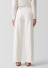 Undyed Utility Organic Cotton Wide-Leg Cargo Pant