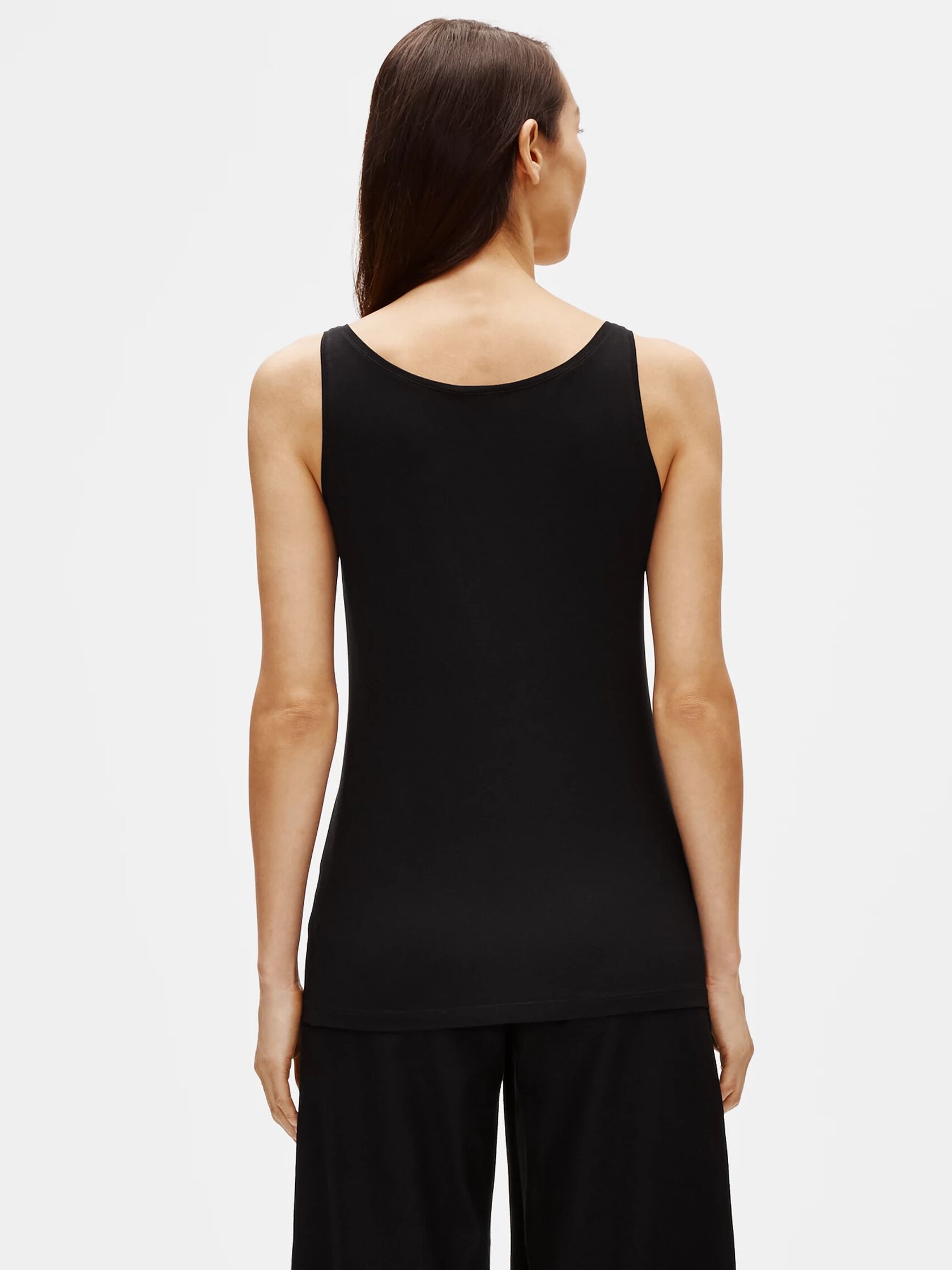 System Lightweight Viscose Jersey Slim Tank