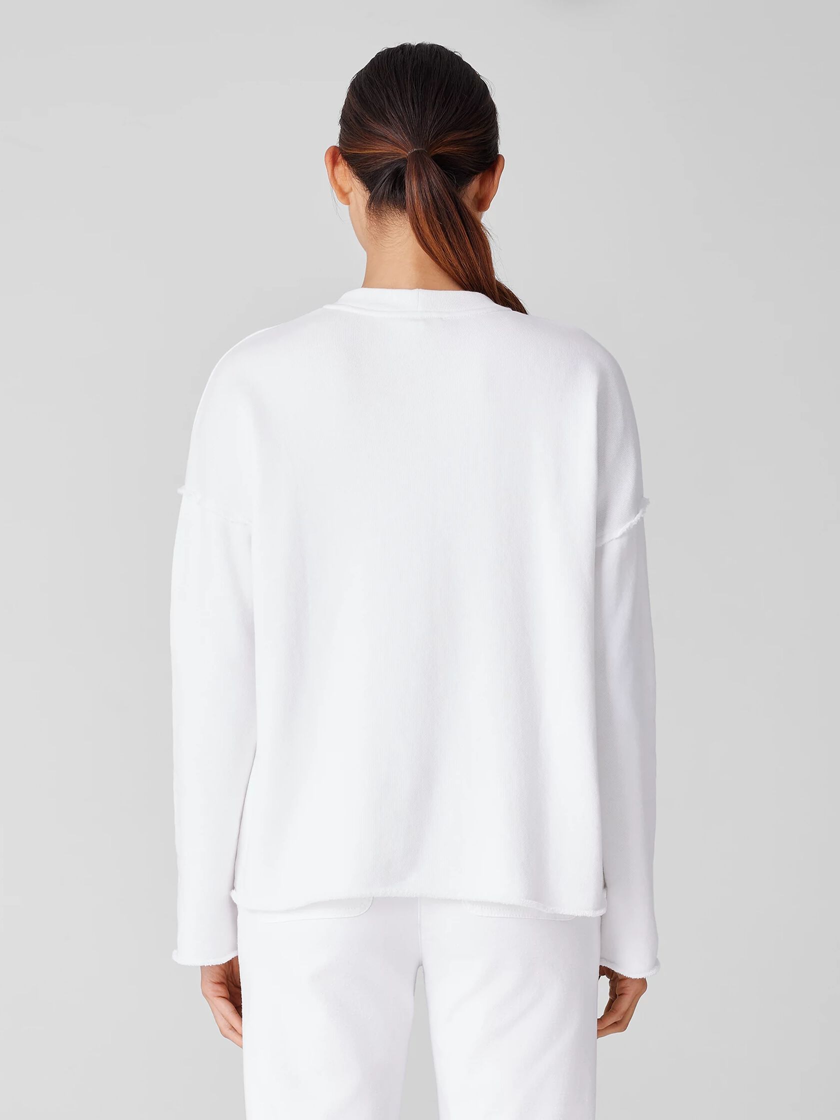 Organic Cotton French Terry Box-Top