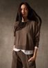 Garment-Dyed Organic Cotton Terry Cropped Box-Top