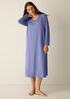 Organic Cotton Interlock V-Neck Sleep Dress