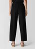 Washable Stretch Crepe Lantern Pant
