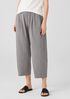 Heathered Organic Cotton Lantern Pant