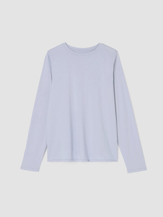 Organic Pima Cotton Jersey Long-Sleeve Tee