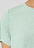 Organic Linen Jersey Crew Neck Tee