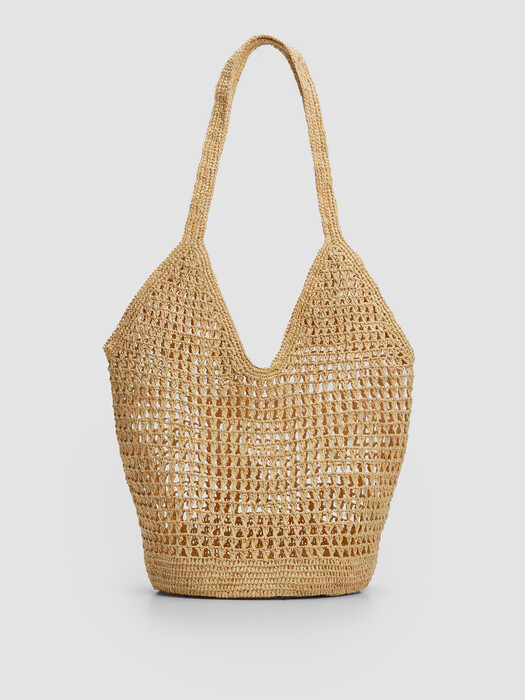 Mar Y Sol for EILEEN FISHER Raffia Shopper Tote