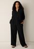 Woven Pliss&eacute; Straight Pant