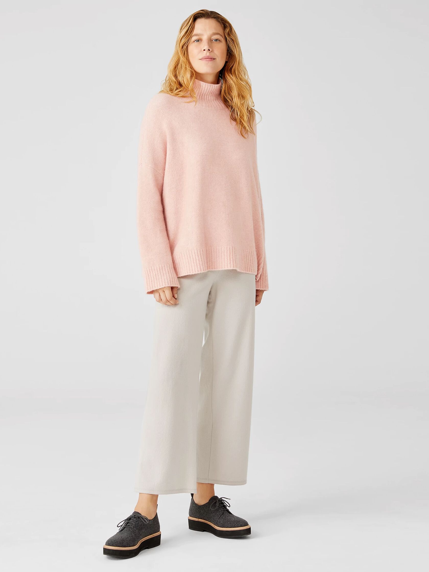 Cashmere Silk Bliss Turtleneck Box-Top