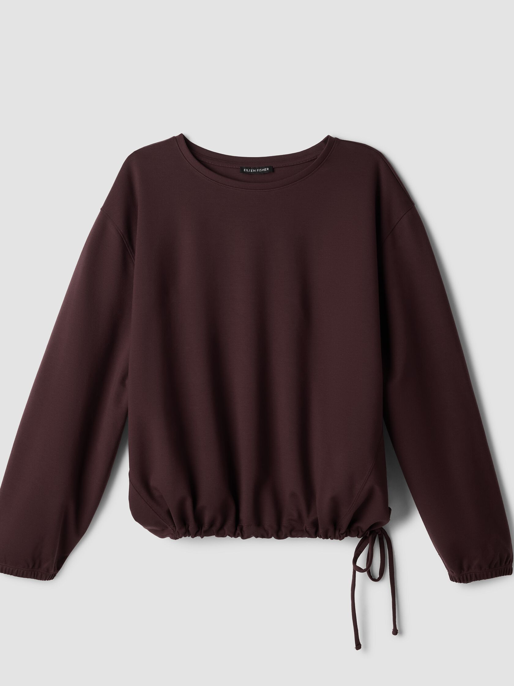 Lightweight Ponte Round Neck Top