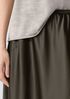 Stretch Silk Charmeuse Bias Skirt