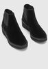 Chelsea Wedge Washed Leather Bootie